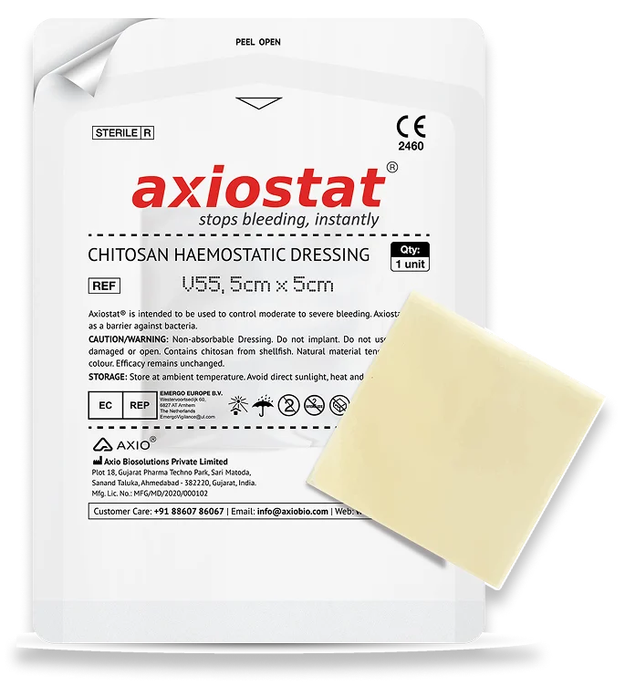 Hemostatická náplasť